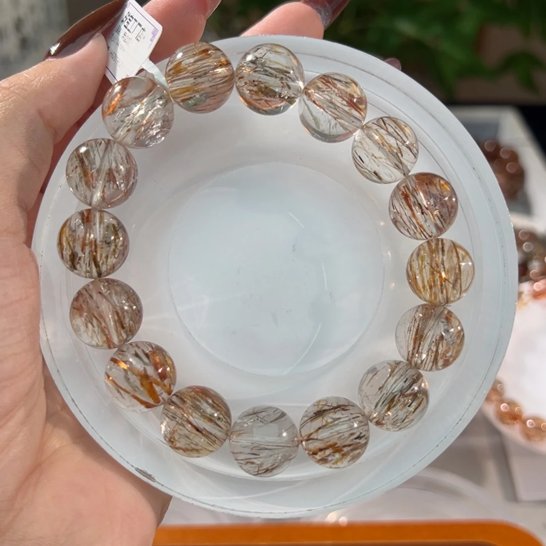 咔***咦手链水晶未镶嵌黑金超七14
