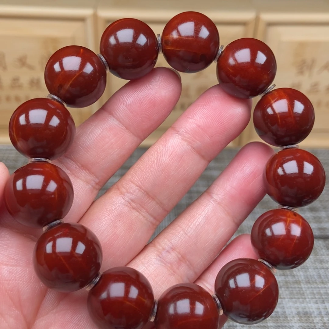 橄榄核吊坠光珠17