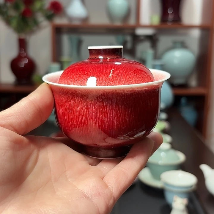 用***6陶瓷景德镇高温陶瓷盖碗