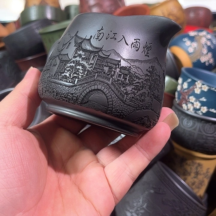 茶杯紫砂全手工紫砂主人杯