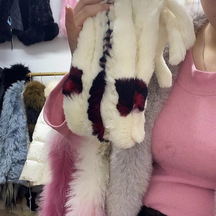 三醋酯纤维围巾156