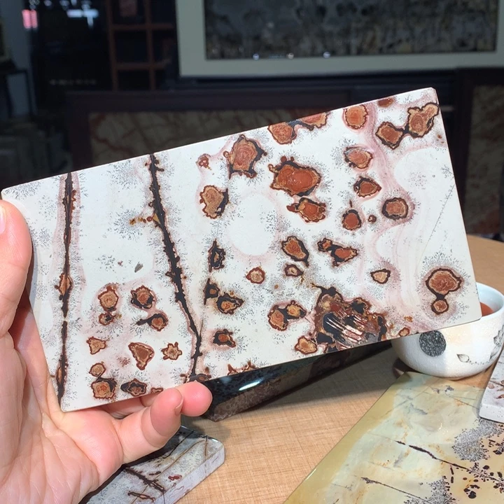 ，广西国画石摆件，收藏观赏