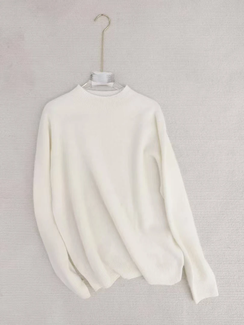 半高领休闲百搭拉绒衫