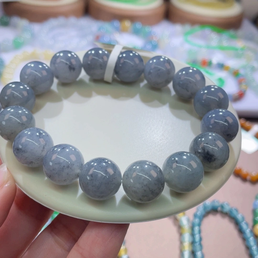 未镶嵌手链翡翠乌鸡卡13
