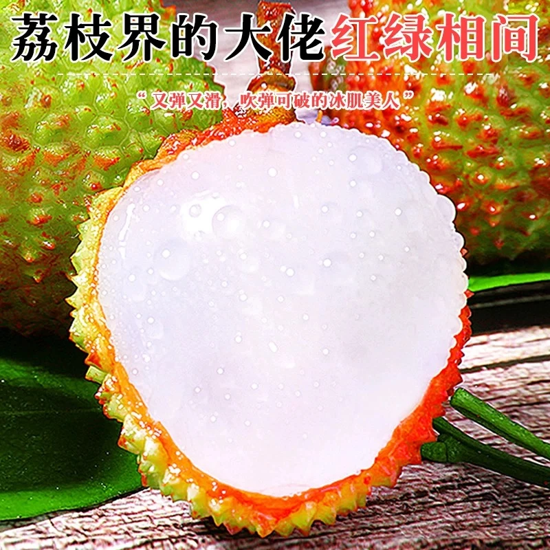 5斤装廉江妃子笑荔枝新鲜现摘现发清甜多汁肉厚核小当季水果