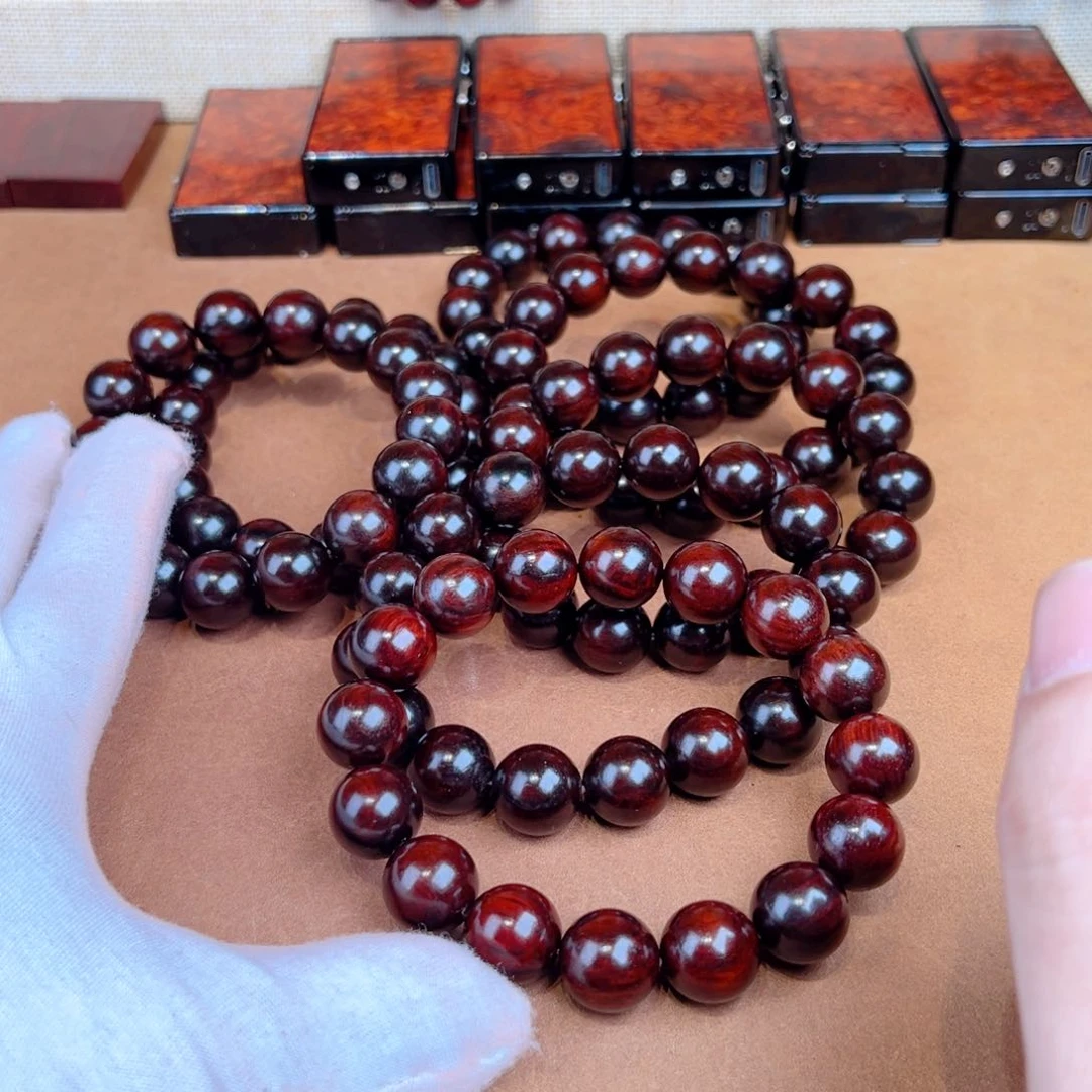 小叶紫檀手串/手链1.4微瑕