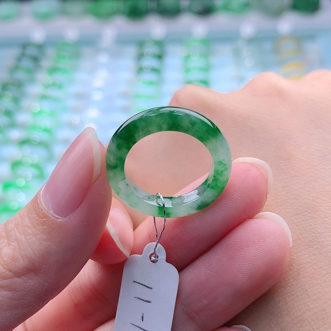 未镶嵌戒指翡翠A货缅甸翡翠