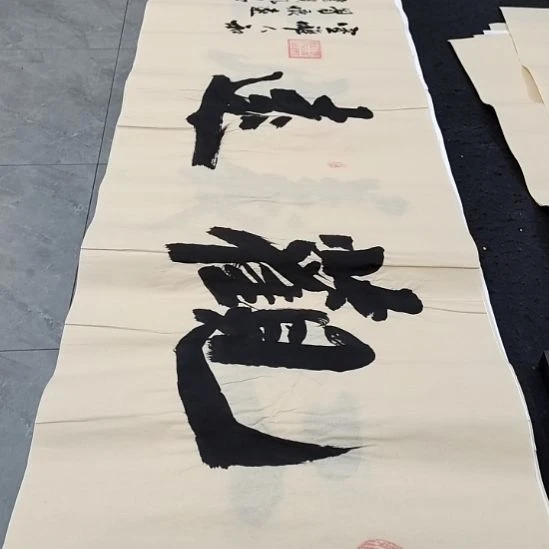 翰墨申国栋老师作品一副