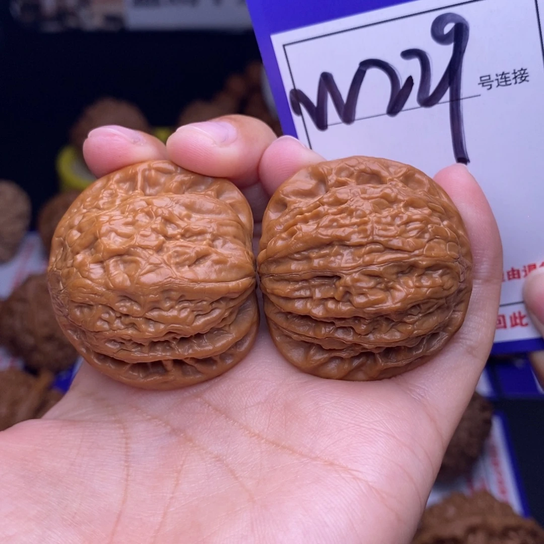 文玩核桃吊坠W229链接 铁锤38尺