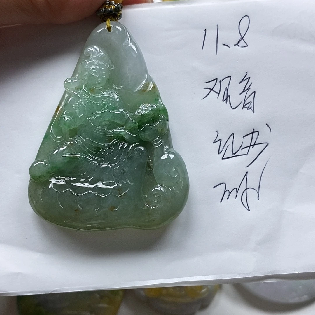 一****翡翠未镶嵌颈饰翡翠