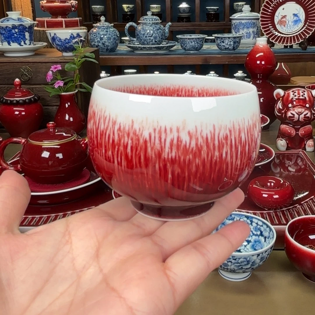 闻轩坊柴窑 精品罗汉杯