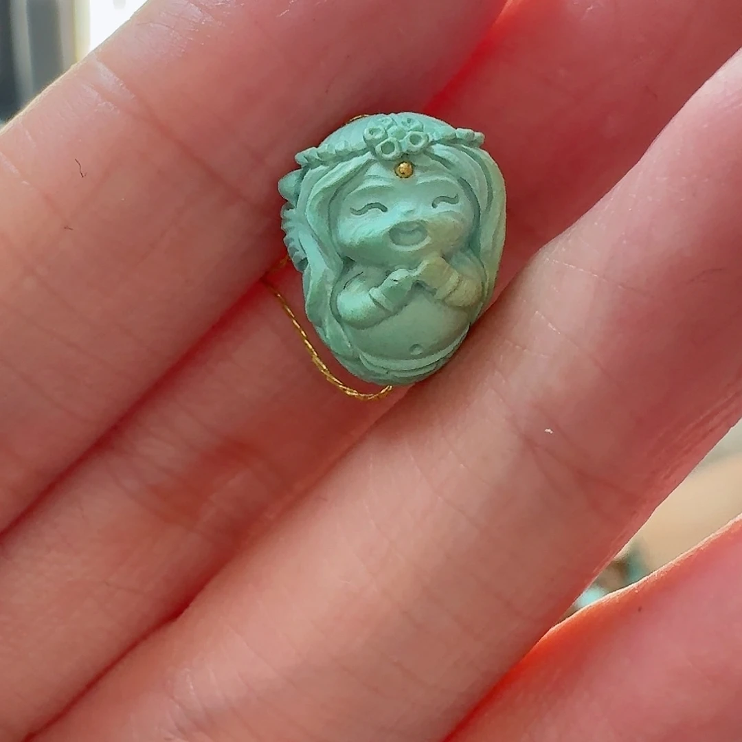 绿松石珠宝奇石未镶嵌