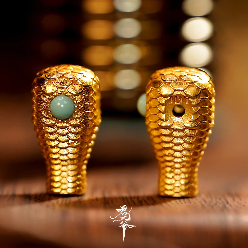 君大爷爱文玩君大爷爱文玩文玩配饰配件龙鳞三通中11