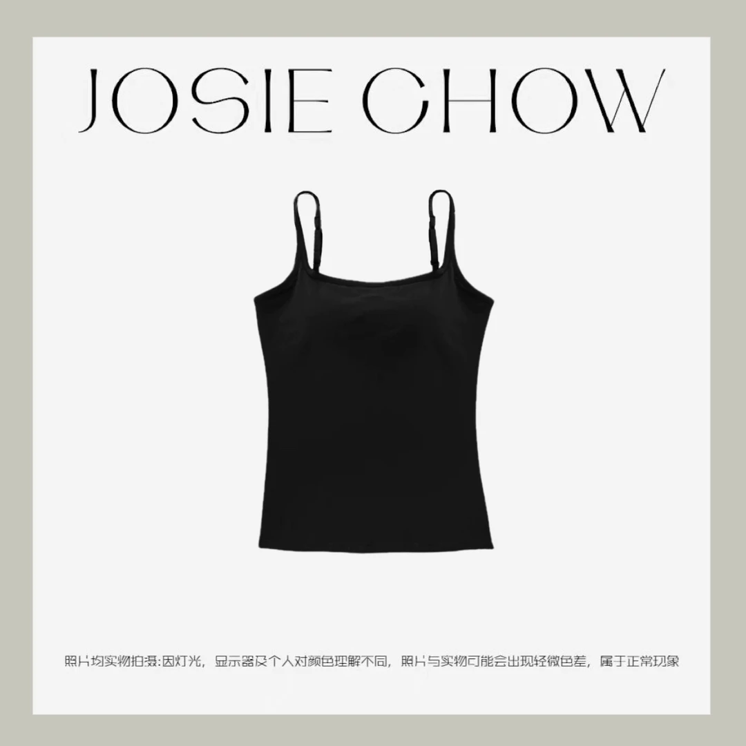 JOSIE CHOW【兰精丝】女款春夏带垫背心。JC880151