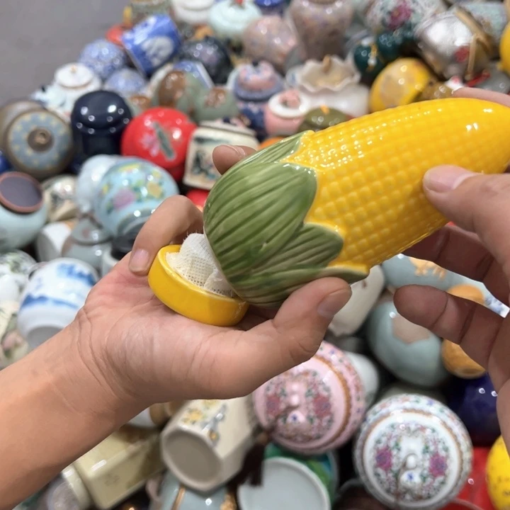 瑕疵福利品陶瓷茶叶罐