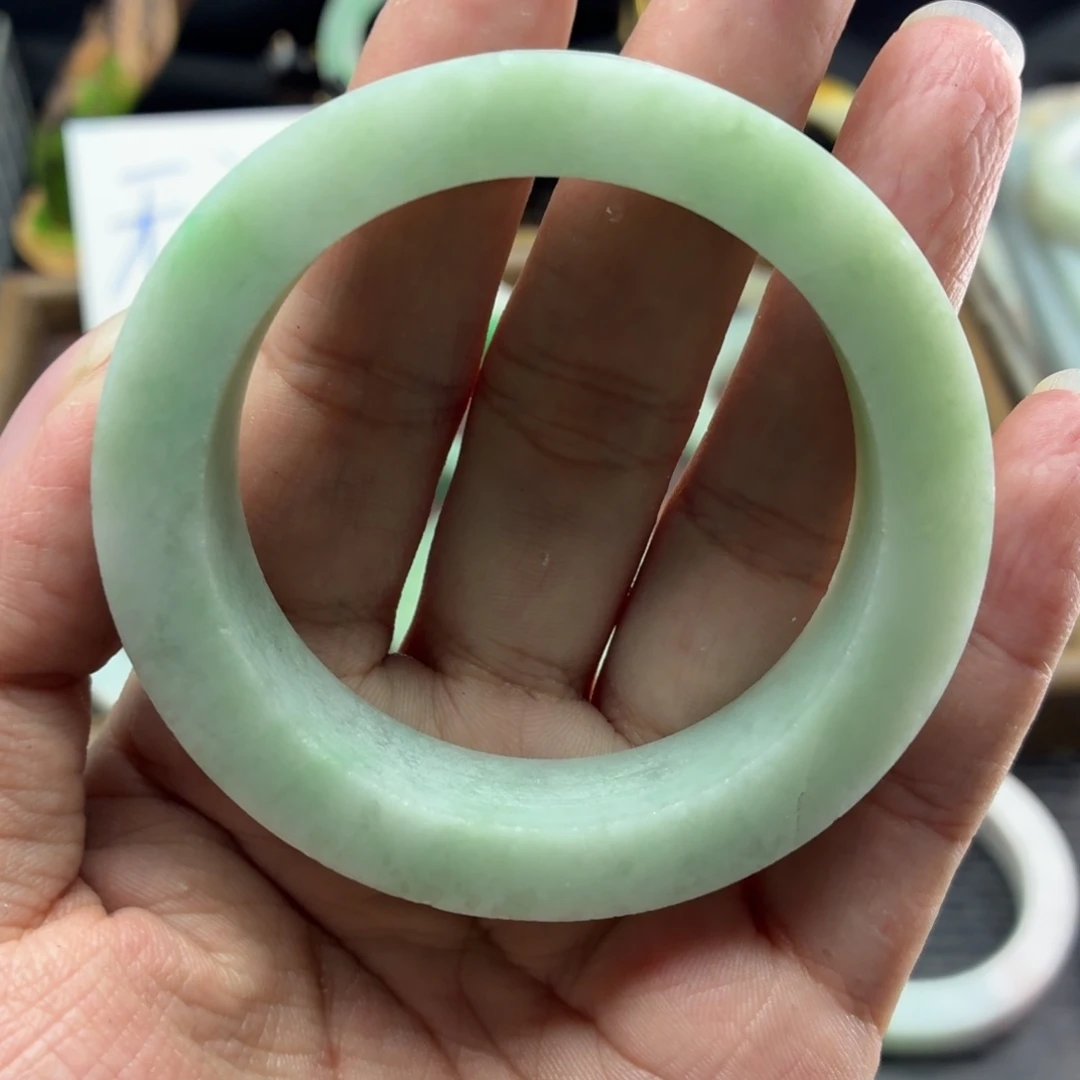 定制翡翠未镶嵌缅甸翡翠A货手镯毛胚定制