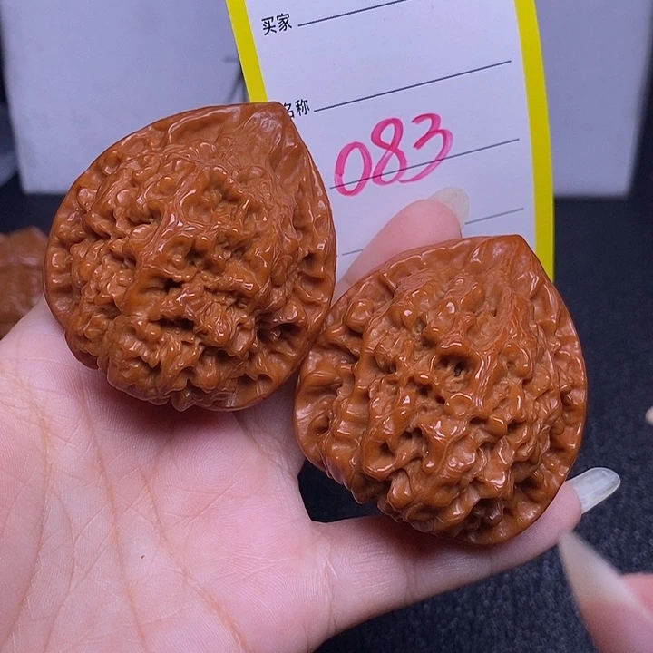 把件文玩核桃083/46官帽