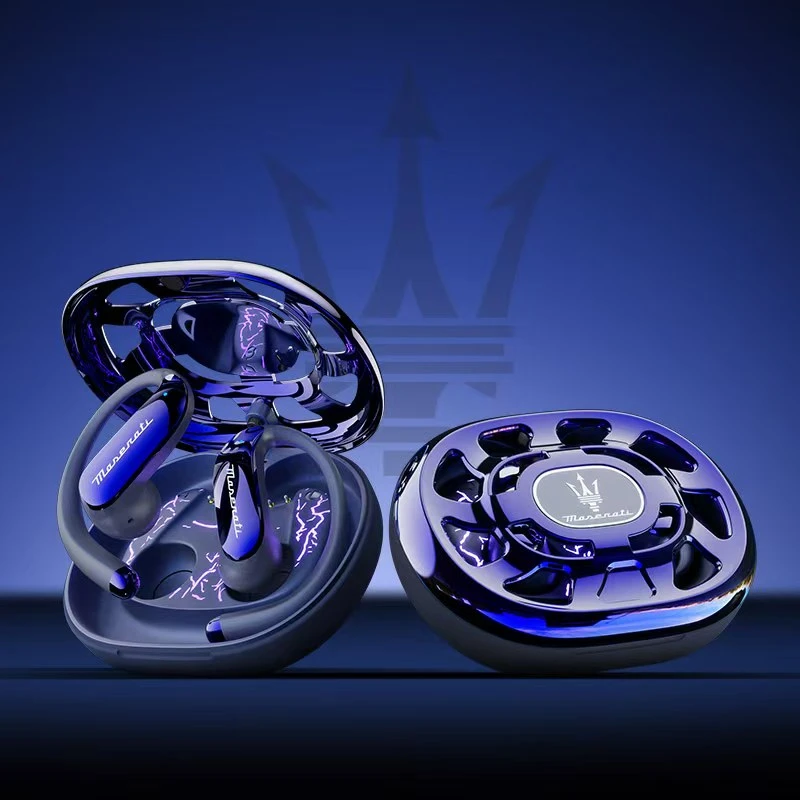 玛莎拉蒂联名款DeepSeek蓝牙耳机讯飞系同声翻译Ai降噪耳麦MC90ds