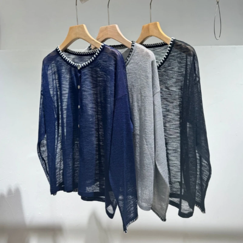 【九九专享】礼盒！定制拉F早秋新款！小马刺绣针织开衫ONSX59575137