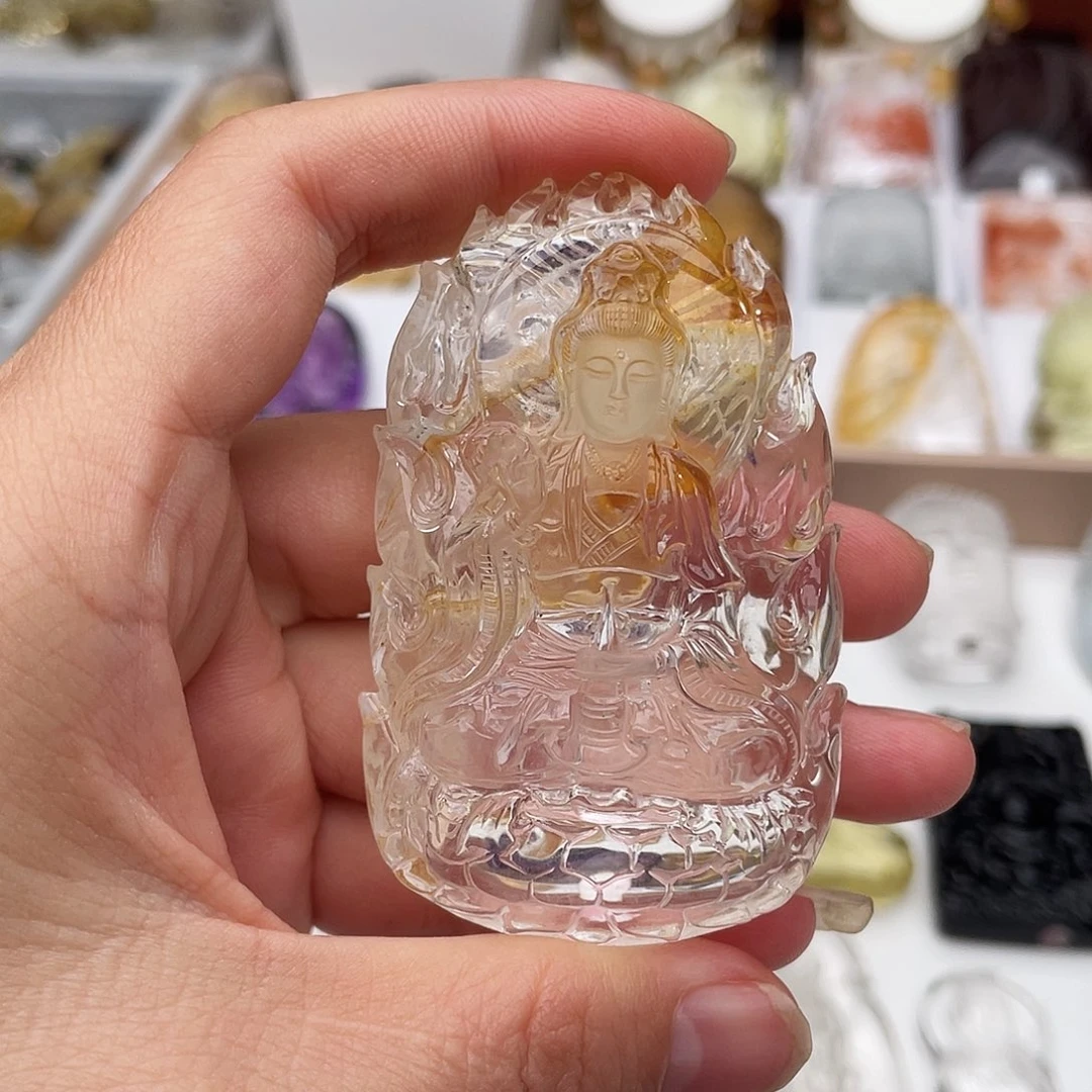 水晶颈饰未镶嵌定制