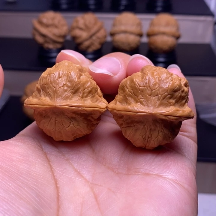 文玩核桃把件芭蕉扇24