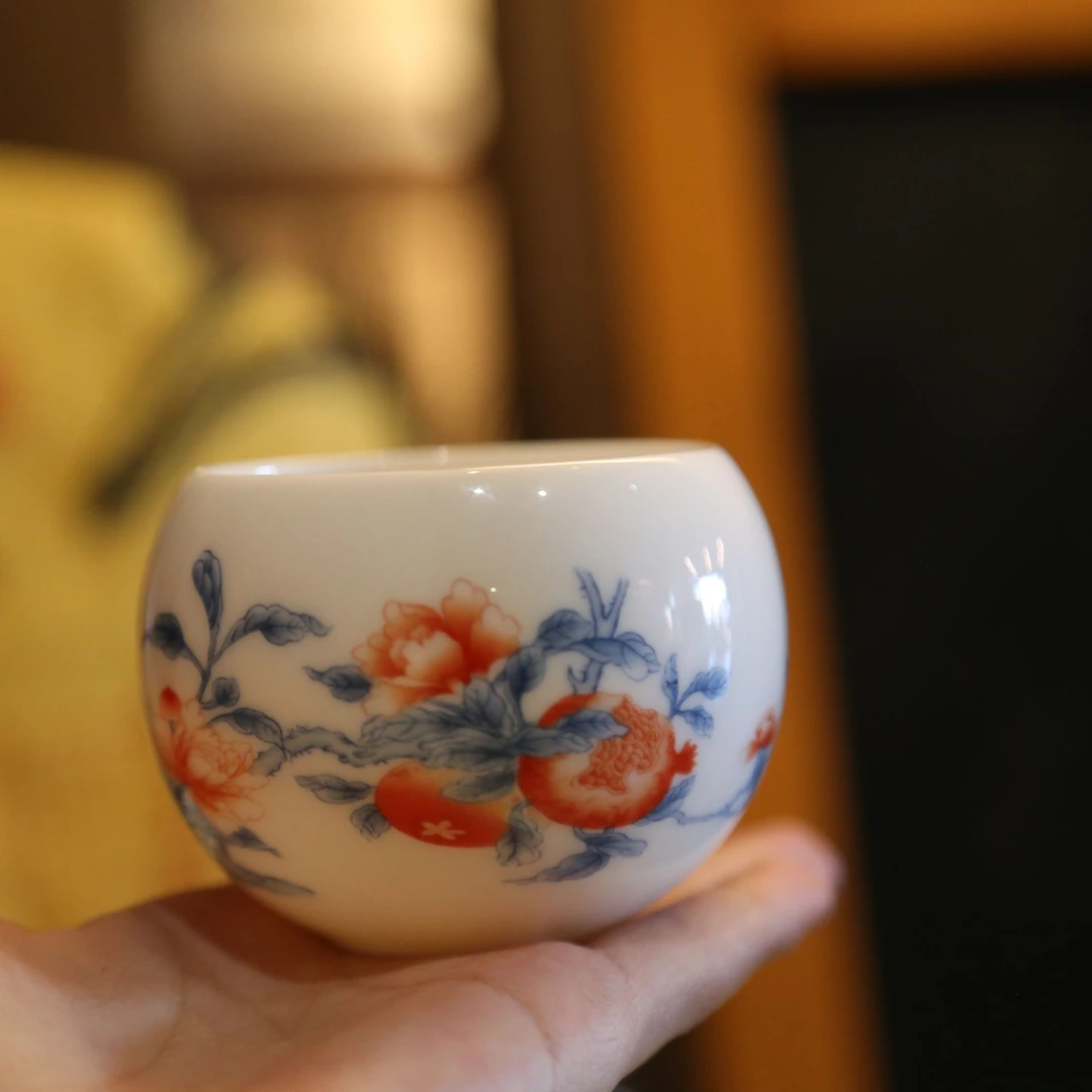 高白瓷品茗杯 主人杯