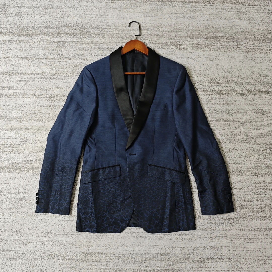 99新 DIOR/迪奥 渐变花纹点缀奢华感西服/尺码48＃8050