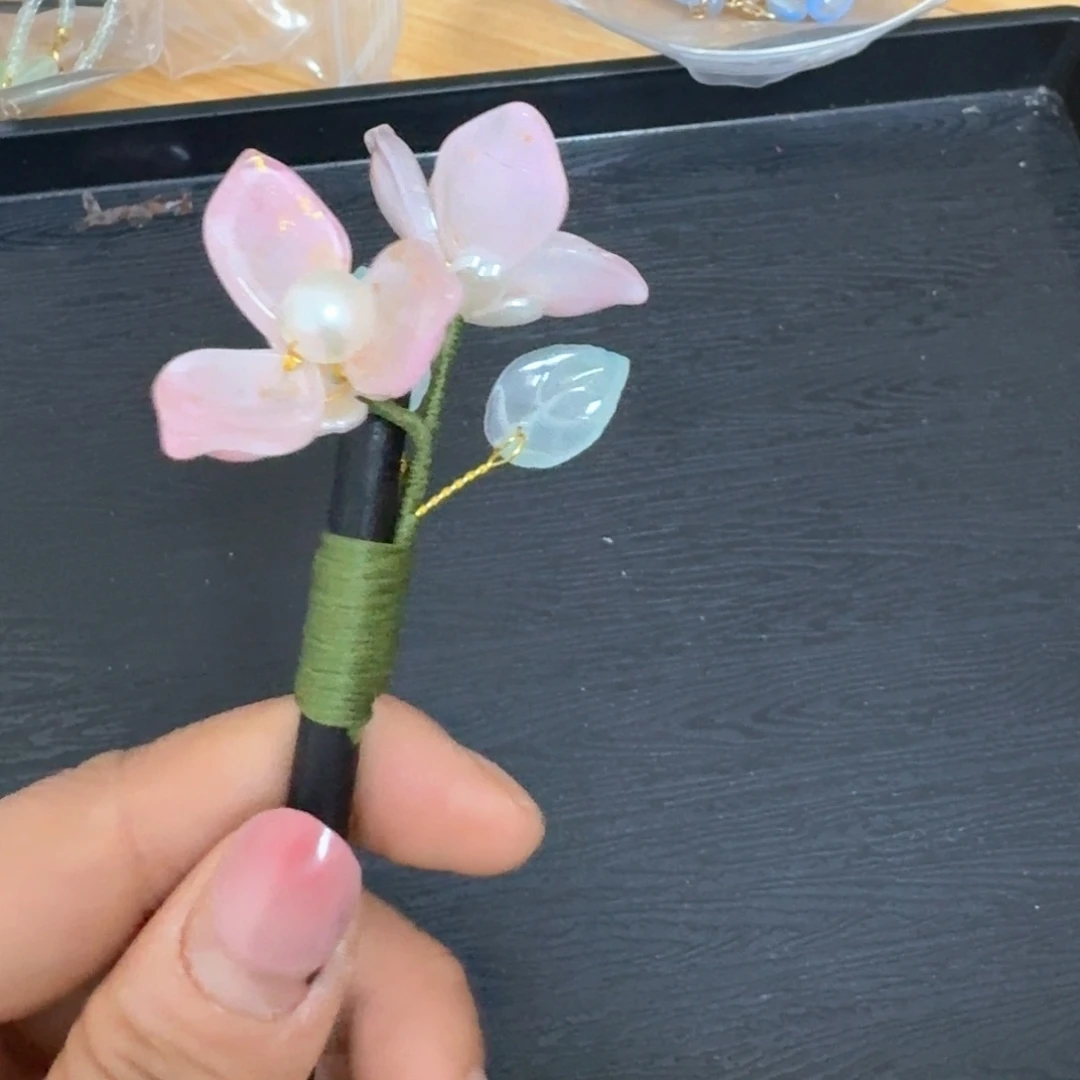 铁合金仿水晶古风琉璃发簪闪购秒杀