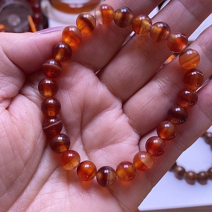 玛瑙/玉髓未镶嵌手链