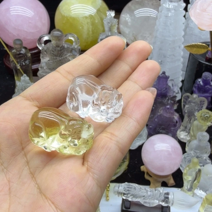 ****ᰔ水晶珠宝半成品未镶嵌