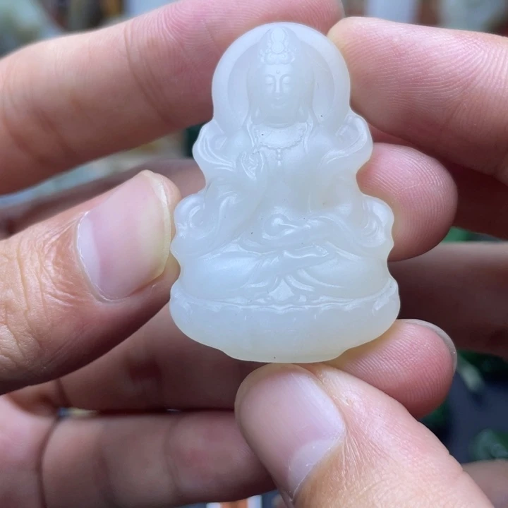 吊坠(不含链)未镶嵌和田玉