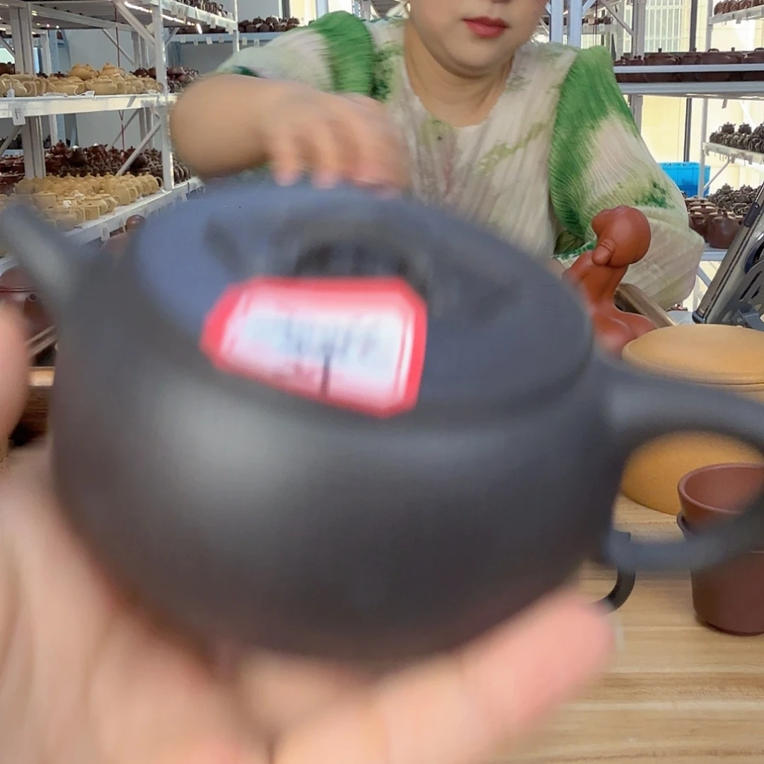 茶壶紫砂黄龙山原矿底槽青200