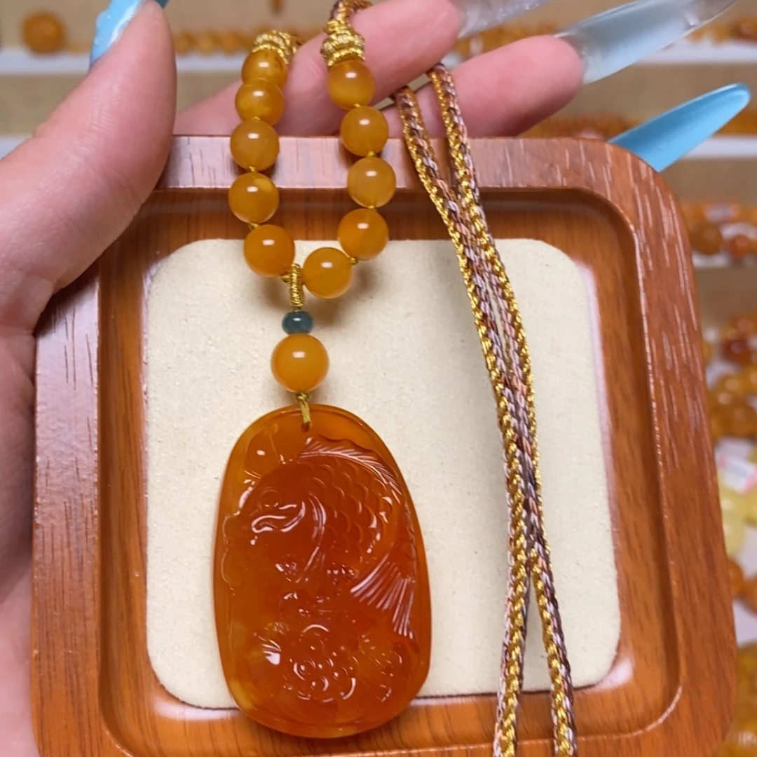 【闪购商品】未镶嵌颈饰蜜蜡项链