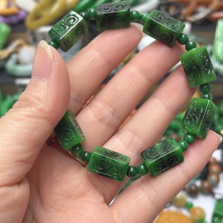 查罗石合金手绳手链39