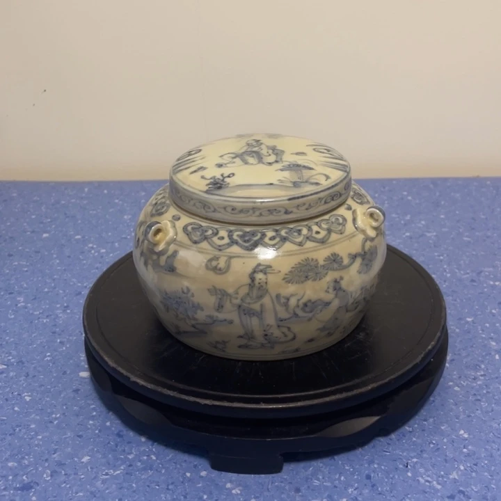 好***人当代青花捚件瓷器