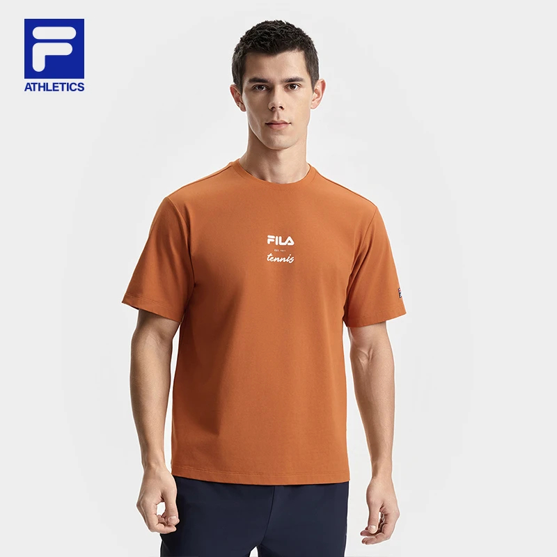 Fila/斐乐男款【凉感短袖】夏季运动休闲舒适亲肤半袖A11M523119F