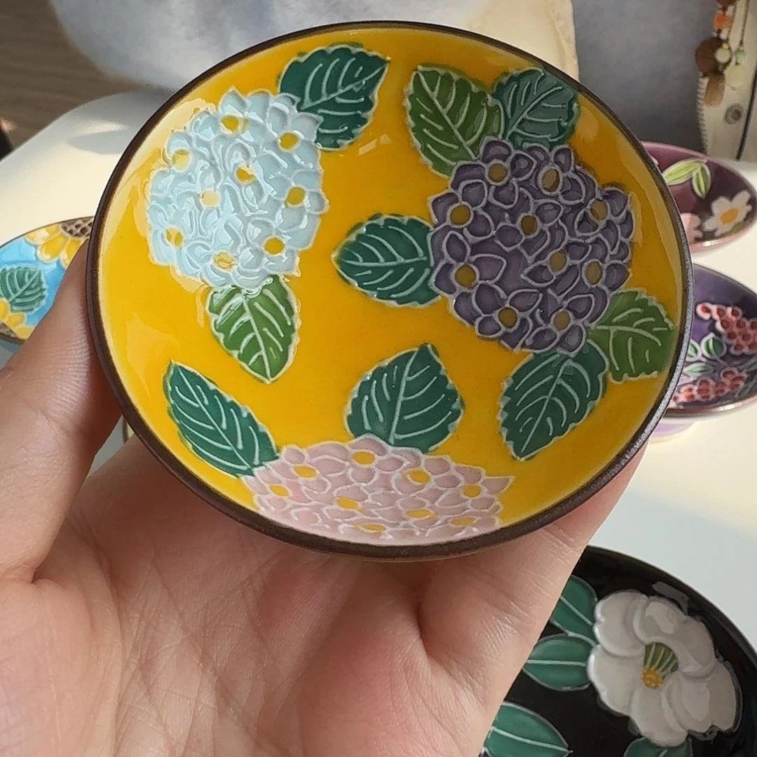 瓷清水烧交趾釉茶盏