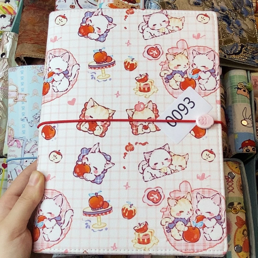 织绣A5活页不加纸0093