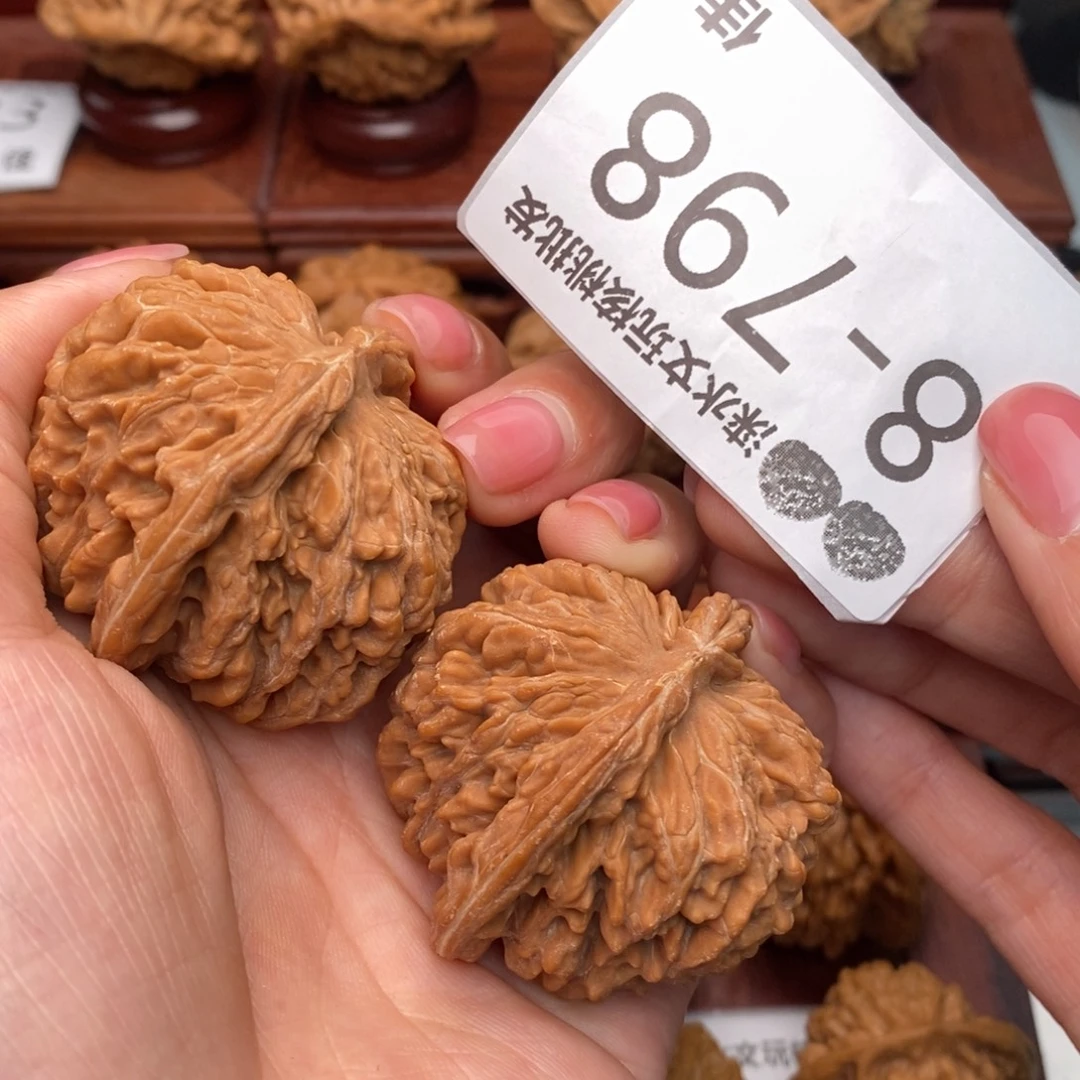 把件文玩核桃46四座楼