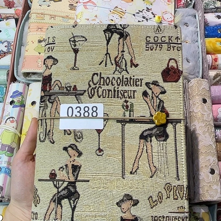 织绣A5活页不加纸0388