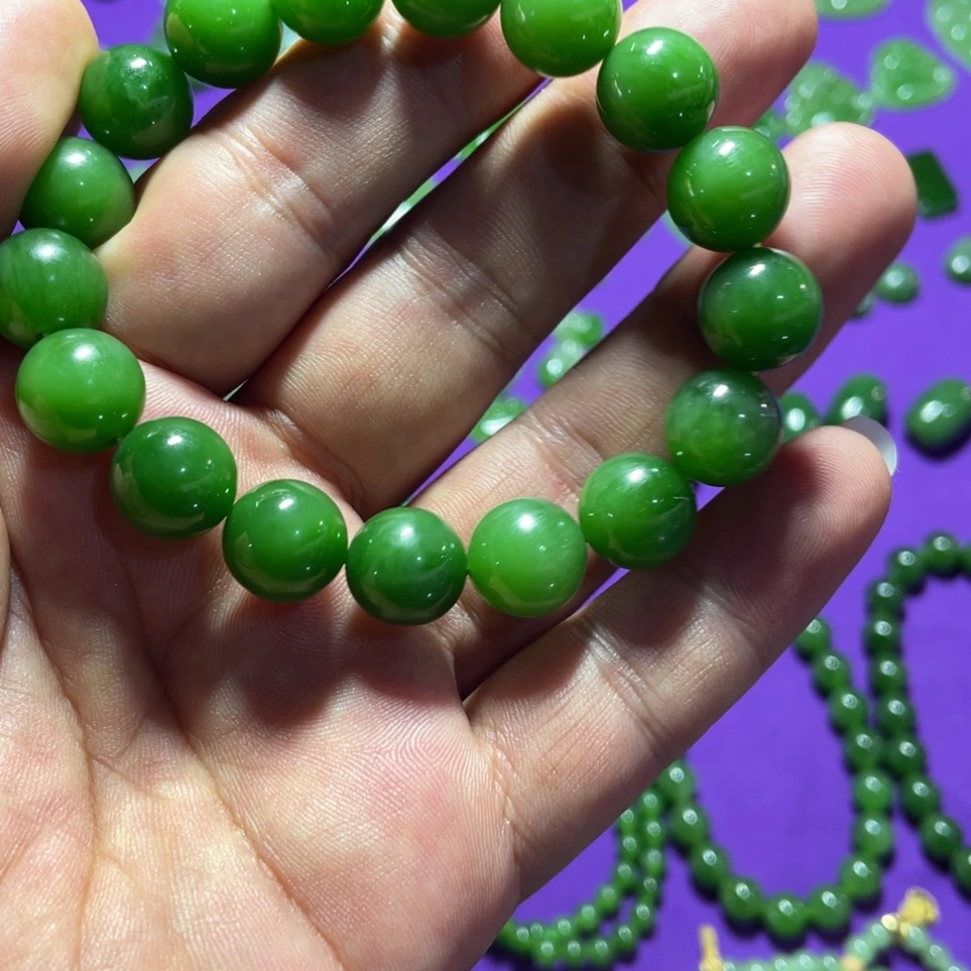 和田玉（糖玉）未镶嵌手链