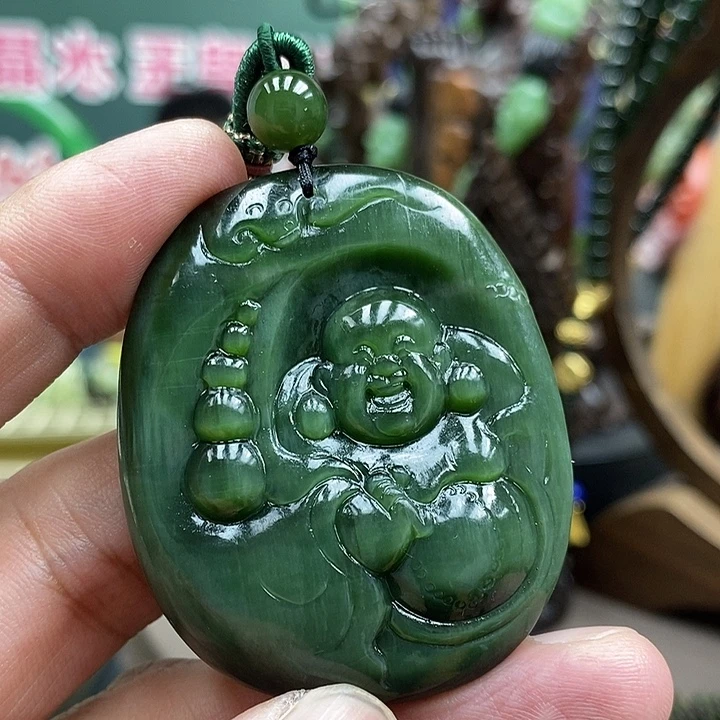 和田玉（碧玉）未镶嵌颈饰