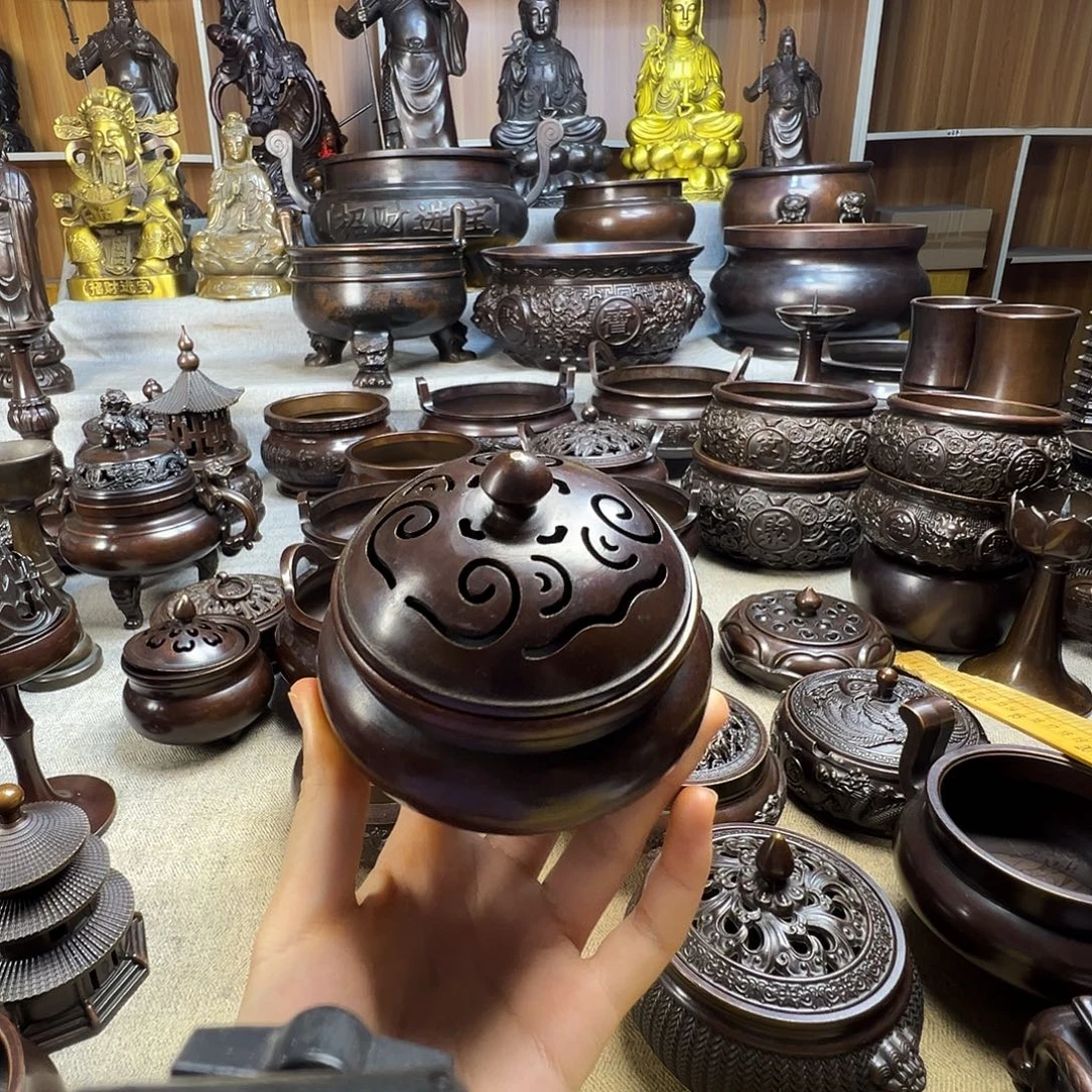 香炉铜香炉铜工艺品