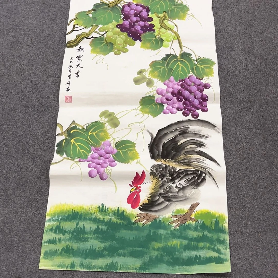 国画D国画作品单幅任发