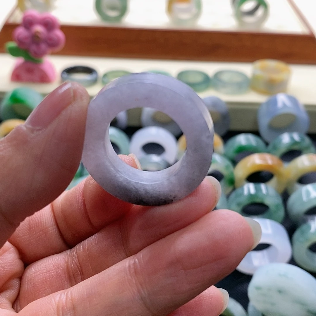 定制翡翠未镶嵌喵**生翡翠