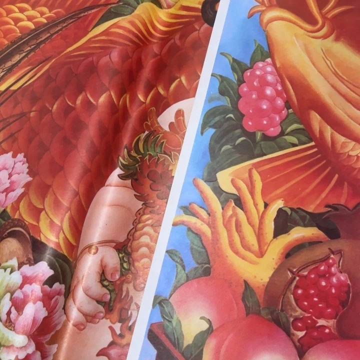 王***风一开大尺寸福娃103左右