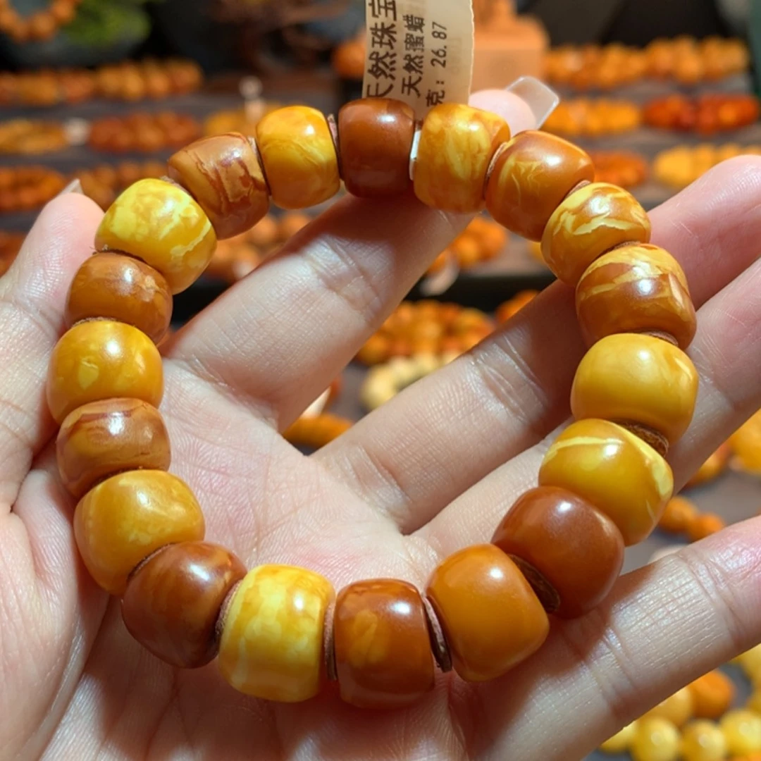 【闪购商品】手串蜜蜡未镶嵌蜜蜡手串