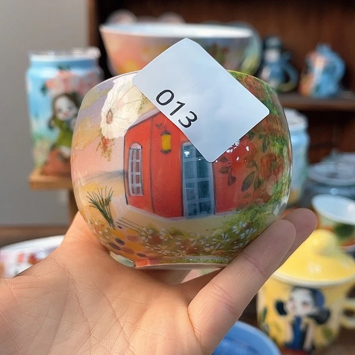 陶景德镇釉下手绘陶瓷