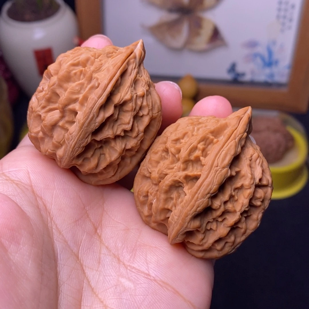 文玩核桃把件39大沽石