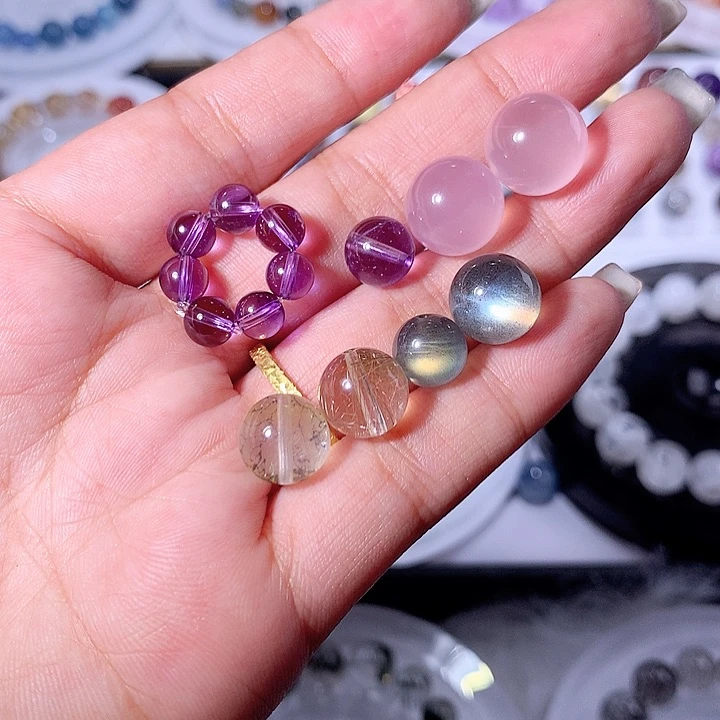 水晶珠宝半成品未镶嵌臭****！